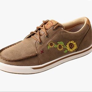 Twisted x sunflower shoe